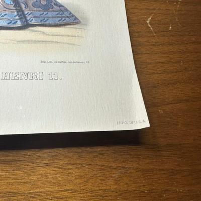 LOT 127: Vintage Costume Prints of French Fashion of the 16th & 18th Century, Framed Betty Bonnet's College Sister Paper Dolls...