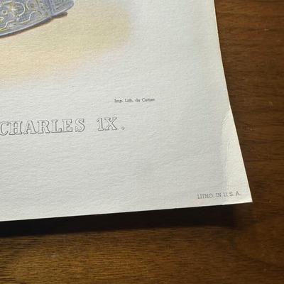 LOT 127: Vintage Costume Prints of French Fashion of the 16th & 18th Century, Framed Betty Bonnet's College Sister Paper Dolls...