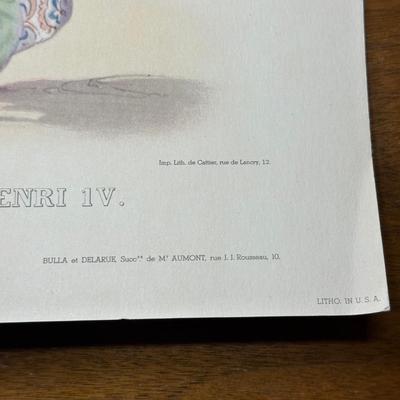 LOT 127: Vintage Costume Prints of French Fashion of the 16th & 18th Century, Framed Betty Bonnet's College Sister Paper Dolls...