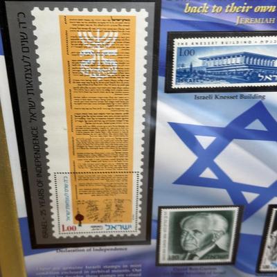 LOT 128: Israel/Jewish Home Decor, Books, Menorah, Yarmulkes & More