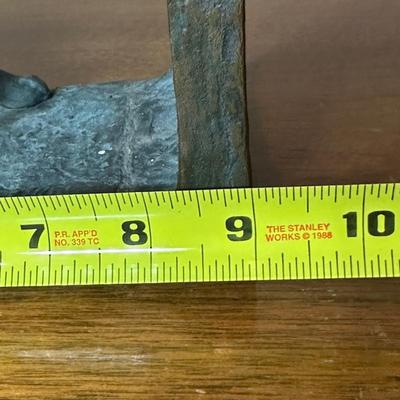 LOT 129: Vintage 1929 Gifthouse NYC D60 German Shepards Brass Bookends & More