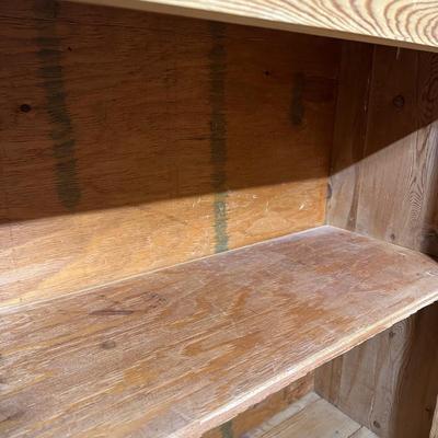 LOT 131: Primitive Wooden Cabinet
