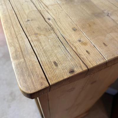 LOT 131: Primitive Wooden Cabinet