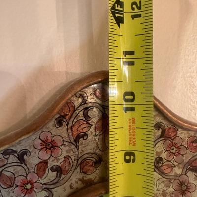 LOT 135: Collection Of Robert M WeissHand Made Hand Painted In Peru Wooden Mirrors