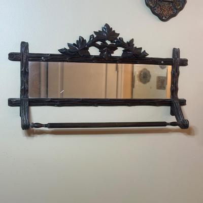 LOT 135: Collection Of Robert M WeissHand Made Hand Painted In Peru Wooden Mirrors