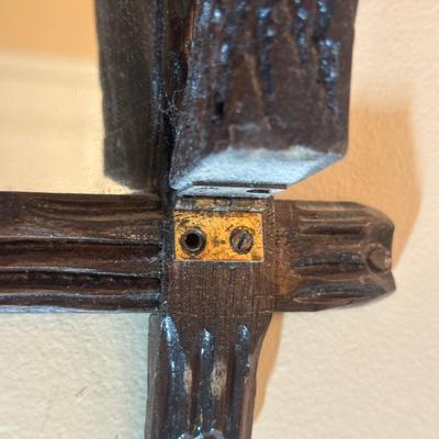 LOT 135: Collection Of Robert M WeissHand Made Hand Painted In Peru Wooden Mirrors