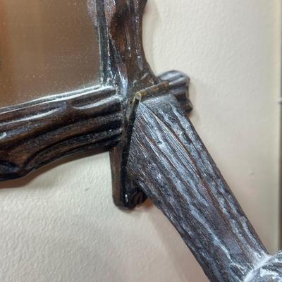 LOT 135: Collection Of Robert M WeissHand Made Hand Painted In Peru Wooden Mirrors