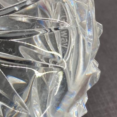 LOT 166: Va Bene Murano Glass Magnifiers and Galway Signed Crystal Paperweight