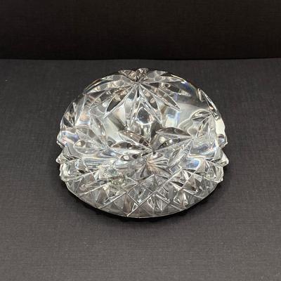 LOT 166: Va Bene Murano Glass Magnifiers and Galway Signed Crystal Paperweight