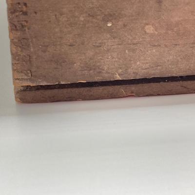 LOT 168: Black Americana Antique / Vintage Shoe Shine Box and Vantage Point Black American Worker Figurine