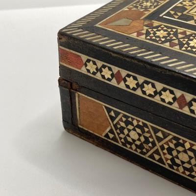 LOT 169: Vintage Asian Collection - "The Japanese Ferry" by Paul M. Lenoir, PINX Artwork, Carved Elephant Figurine, Inlay Wood...