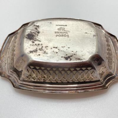 LOT 171: Set of Six Monogrammed Gorham Sterling Miniature Baskets - TW 110.61g