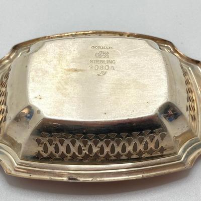 LOT 171: Set of Six Monogrammed Gorham Sterling Miniature Baskets - TW 110.61g