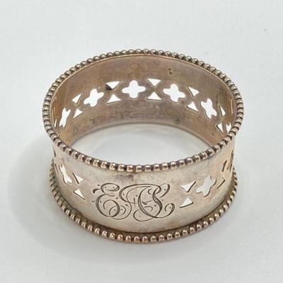 LOT 175: Vintage Silver / Non-Magnetic Entertaining Collection - TW 11.64g Napkin Holder, (Ornate Twisted Toothpicks and Shot Glasses)...