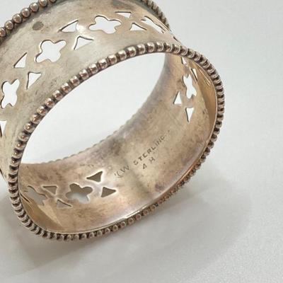 LOT 175: Vintage Silver / Non-Magnetic Entertaining Collection - TW 11.64g Napkin Holder, (Ornate Twisted Toothpicks and Shot Glasses)...