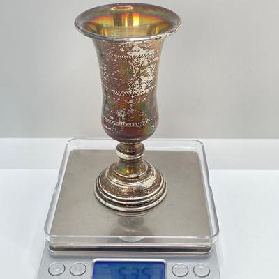 LOT 176: Two Vintage Sterling Ceremonial Cups - TW 125.22g