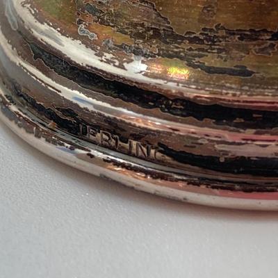 LOT 176: Two Vintage Sterling Ceremonial Cups - TW 125.22g