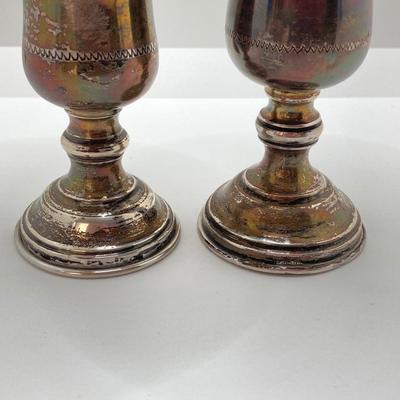 LOT 176: Two Vintage Sterling Ceremonial Cups - TW 125.22g