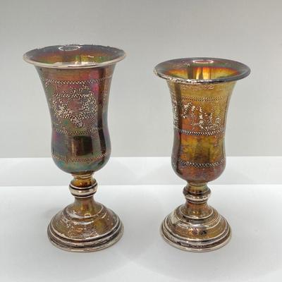 LOT 176: Two Vintage Sterling Ceremonial Cups - TW 125.22g