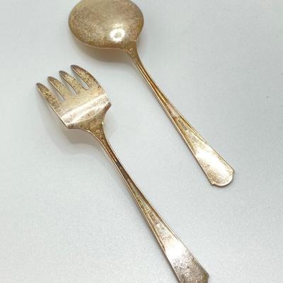 LOT 177: Vintage Children's Sterling Flatware TW 57.60g (Wolfenden and More)