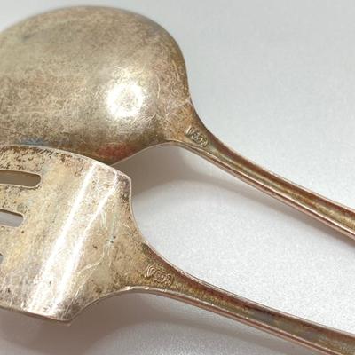 LOT 177: Vintage Children's Sterling Flatware TW 57.60g (Wolfenden and More)