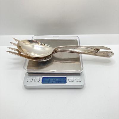 LOT 178: Vintage Sterling Serving Flatware - TW 115.67g