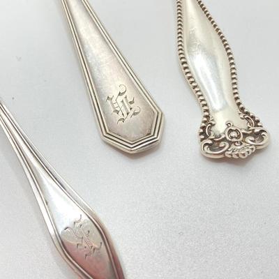 LOT 178: Vintage Sterling Serving Flatware - TW 115.67g