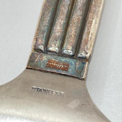 LOT 178: Vintage Sterling Serving Flatware - TW 115.67g