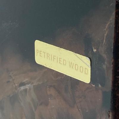 LOT 181: Gorgeous Arizona Petrified Wood Book Ends