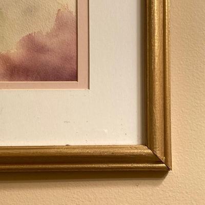 LOT 185: Framed and Signed Oil Painting by Annette Weisbach