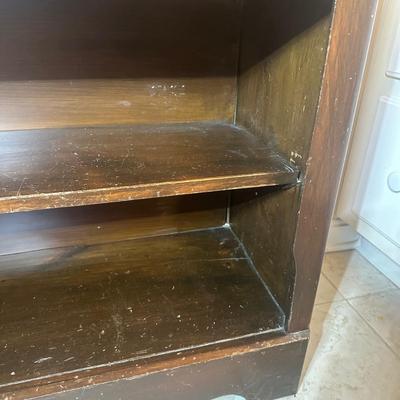 LOT 213: Vintage Smaller Marble Top Cabinet