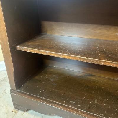 LOT 213: Vintage Smaller Marble Top Cabinet