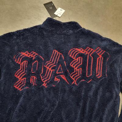 RawGear Fleece Zip-Up Navy Blue NWT