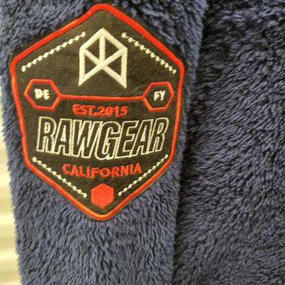 RawGear Fleece Zip-Up Navy Blue NWT