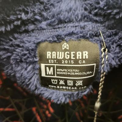 RawGear Fleece Zip-Up Navy Blue NWT