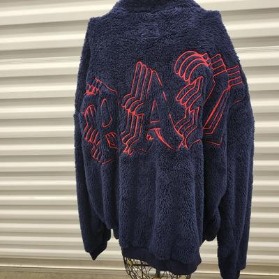 RawGear Fleece Zip-Up Navy Blue NWT