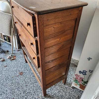 Solid Wood Chest with 3 drawers missing 2 Repurpose Project