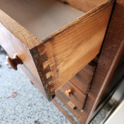 Solid Wood Chest with 3 drawers missing 2 Repurpose Project