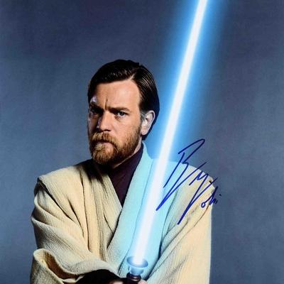 Ewan McGregor signed photo