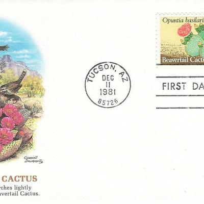 Beavertail Cactus FDC