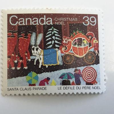Santa Claus Parade Canada 1985 Stamp