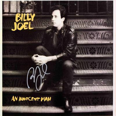 Billy Joel signed An Innocent Man album