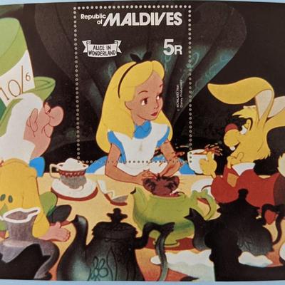 Disney's Alice In Wonderland Souvenir Stamp Sheet