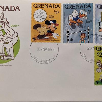 Grenada 1979 Goofy Disney First Day Cover