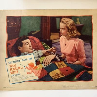 Texas, Brooklyn & Heaven original 1948 vintage lobby card