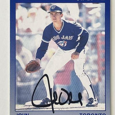 Toronto Blue Jays John Olerud 1992 Star signed trading card