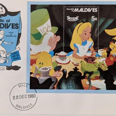 Disney's Alice In Wonderland Commemorative First Day Cover