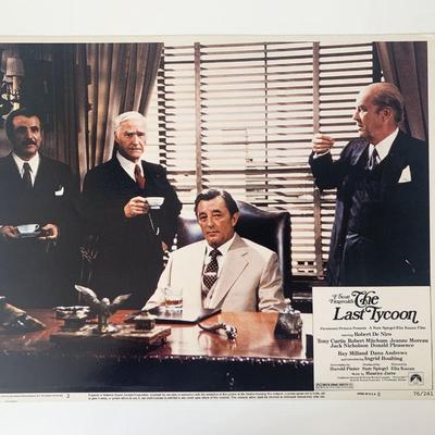 The Last Tycoon original 1976 vintage lobby card