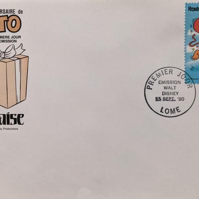 1980 Togo Pluto's 50th Anniversary First Day Cover