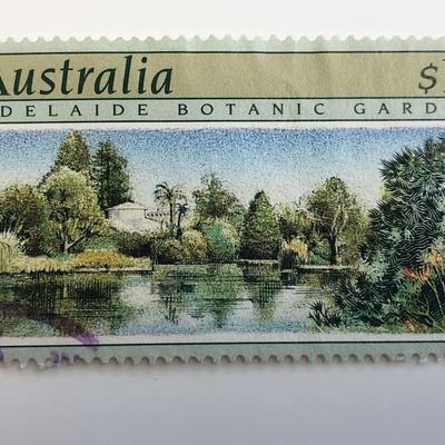 1989 $10 Australia Adelaide Botanic Garden Stamp